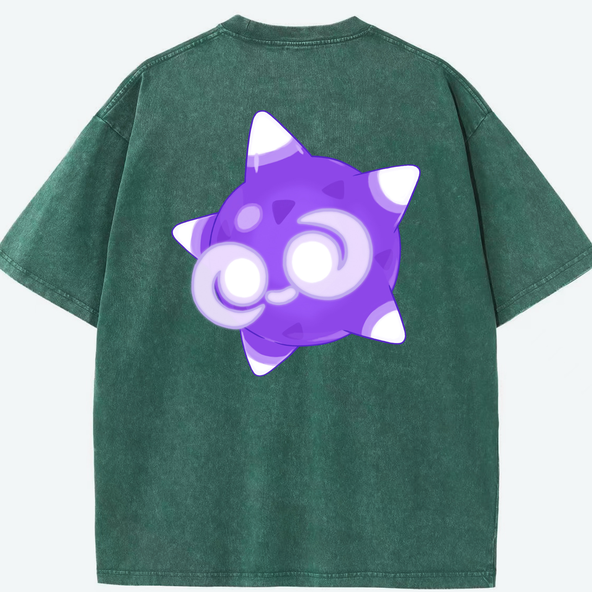 （画像用） ポケットモンスター Pokémon 綿100% ヴィンテージ風 半袖Tシャツ（背面プリント）